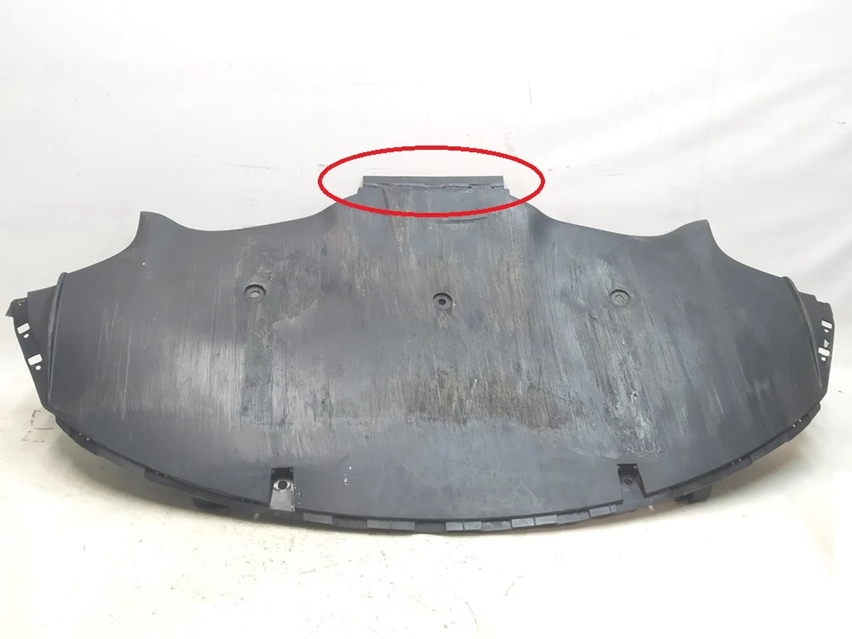 1 Диффузор бампера заднего нижний (восстановленный) Tesla Model 3 1135410-00-A