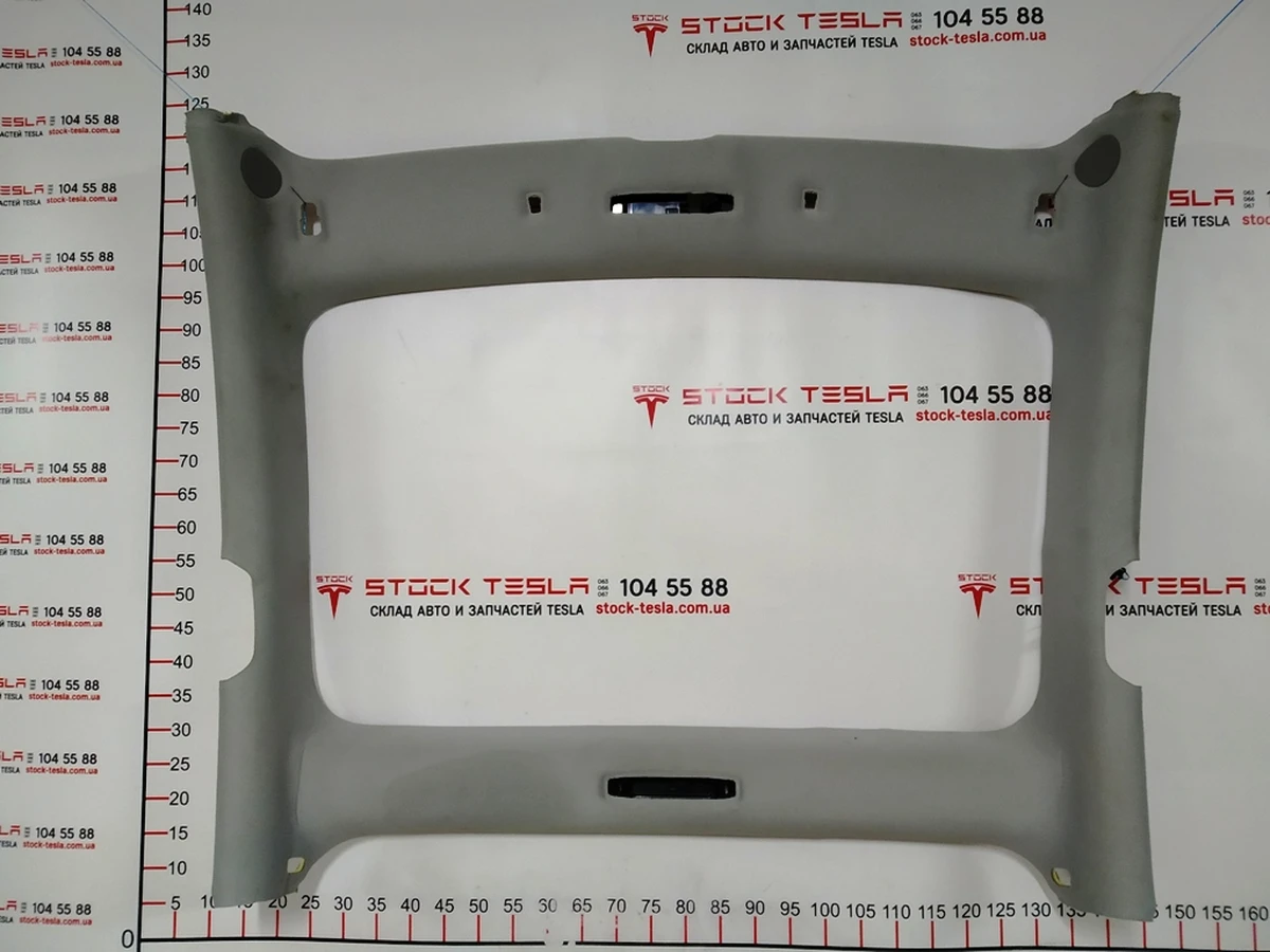 1 Обшивка стелі панорамної даху PREMIUM PROVIDENCE GREY (проводка і динаміки) Tesla model 3 1101060-01-J