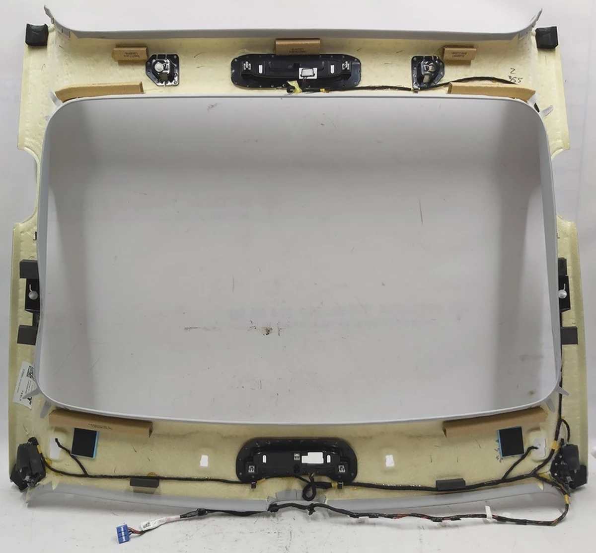 1 Обшивка стелі панорамного даху PREMIUM PROVIDENCE GREY проводка динаміки Tesla model 3 1101060-01-J