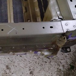 26 Чверть задня права лонжерон RWD Tesla model 3 1101750-S0-A