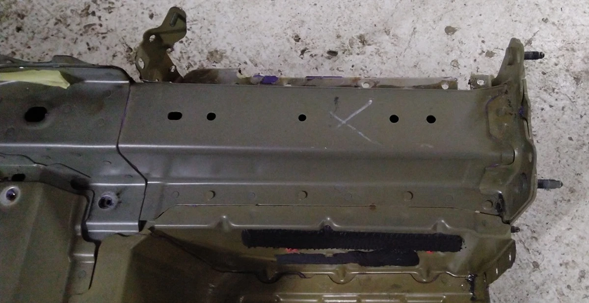 26 Quarter Rear Right Side Member RWD Tesla model 3 1101750-S0-A