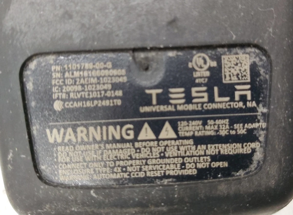 1 Універсальний мобільний зарядний пристрій 32A GEN2 некондиція Tesla model S, model S REST, model X, model 3, model Y