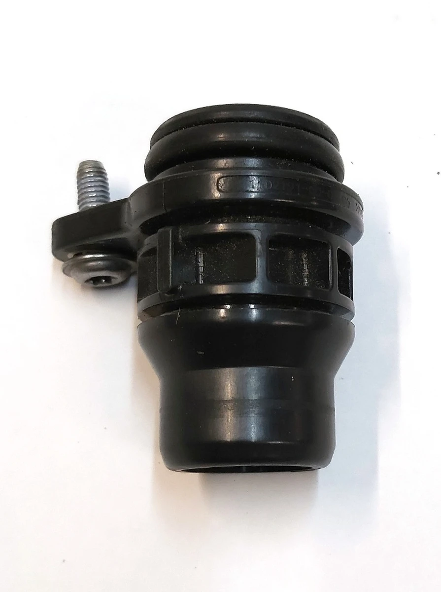 4 Штуцер (патрубок) системи охолодження інвертора переднього заднього мотора короткий VDA-18,180DEG,70A Tesla Model 3, Model Y 1102177-00-E