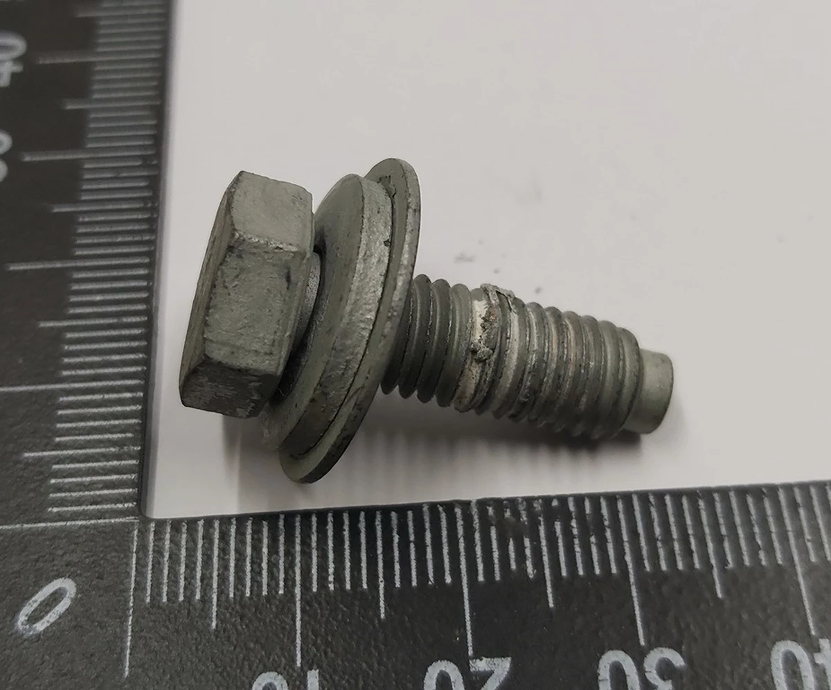 6 Болт с шайбами M8x23, STL ZNFL, SDOG ADH Tesla model 3 model Y 1104475-00-F