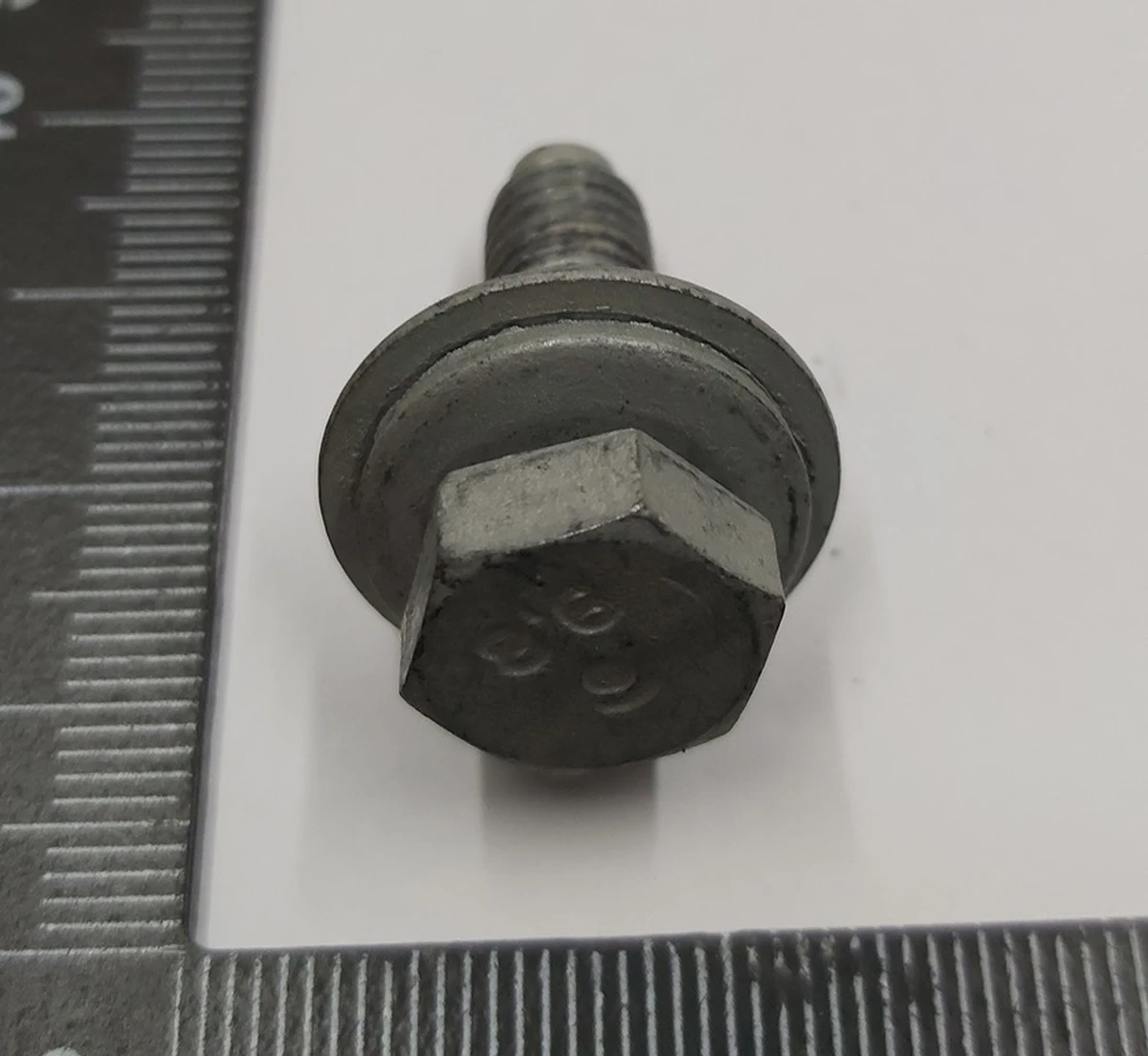 6 Болт с шайбами M8x23, STL ZNFL, SDOG ADH Tesla model 3 model Y 1104475-00-F