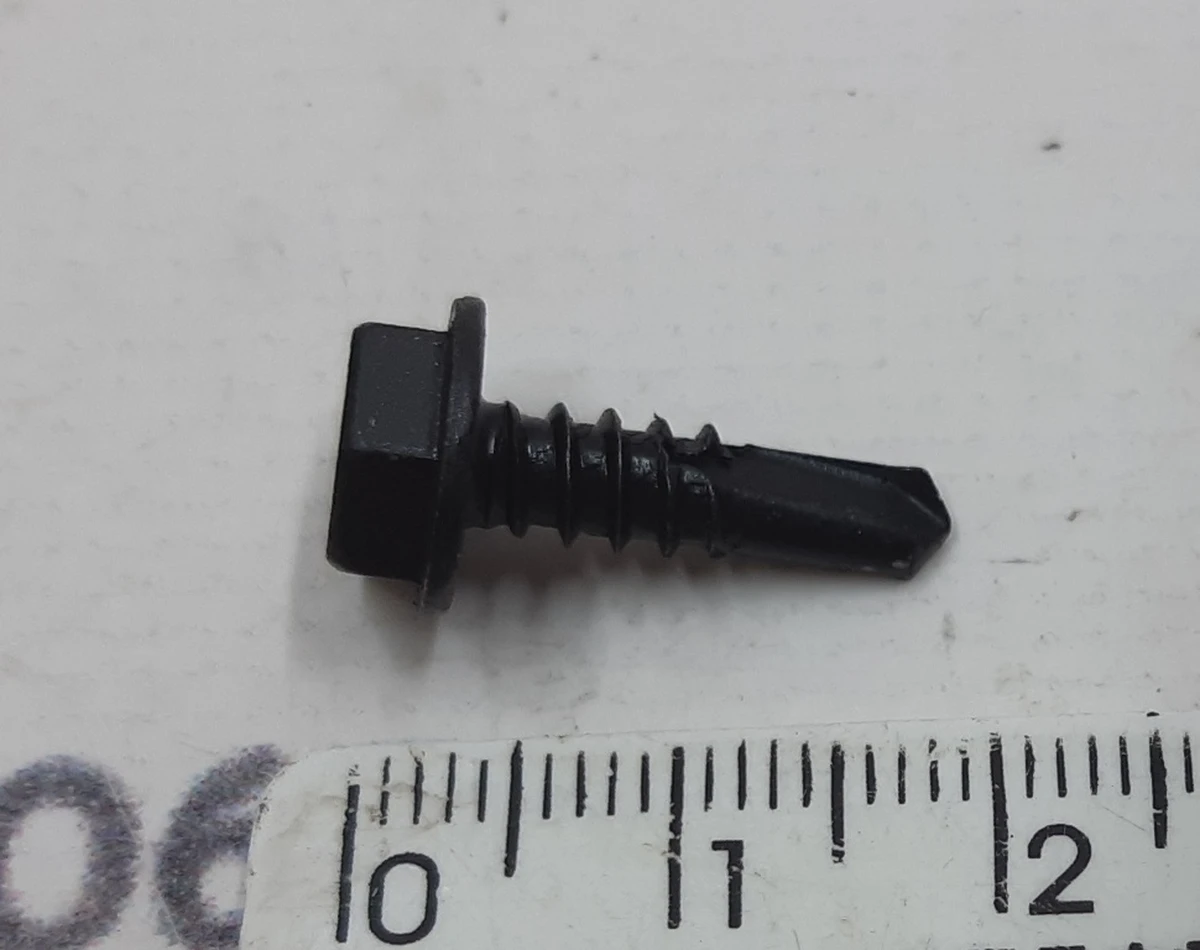 SCREW - 4.8X19 HH - SELF - DRILL - STEEL - ZNNI - BLACK Tesla Model X 1084882-00-B SCREW - 4.8X19 HH - SELF - DRILL - STEEL - ZNNI - BLACK Tesla Model X 1084882-00-B