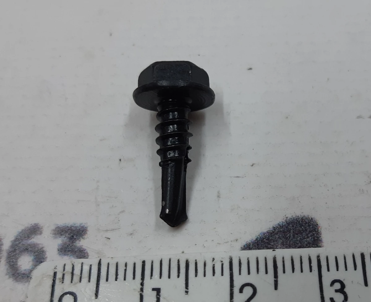 SCREW - 4.8X19 HH - SELF - DRILL - STEEL - ZNNI - BLACK Tesla Model X 1084882-00-B