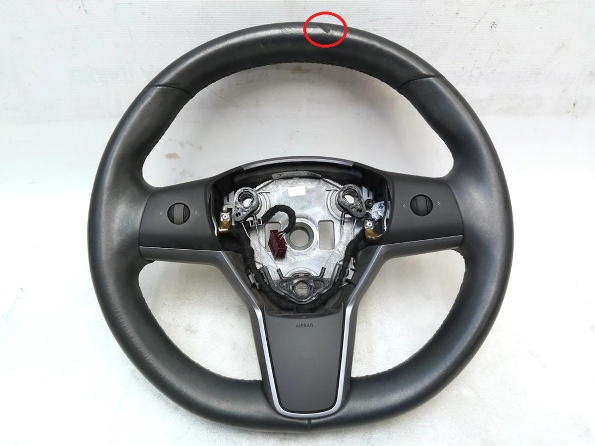 1 Колесо рульове в зборі PREMIUM без підігріву Tesla model 3 1095222-00-L