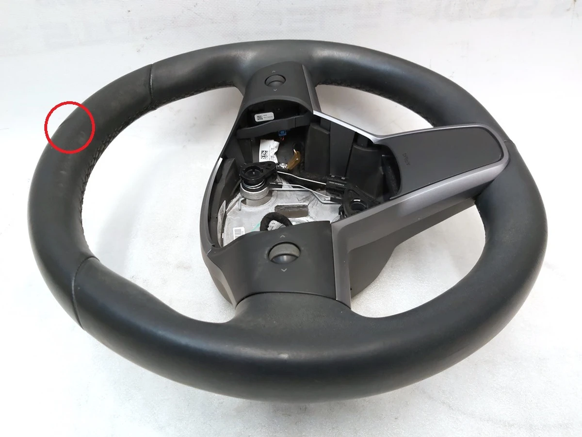 1 Колесо рульове в зборі PREMIUM без підігріву Tesla model 3 1095222-00-L