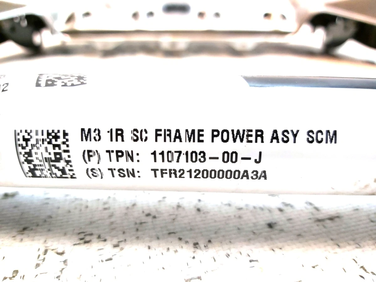 12 1R SC FRAME POWER Tesla model 3 Tesla model 3, model Y 1456942-00