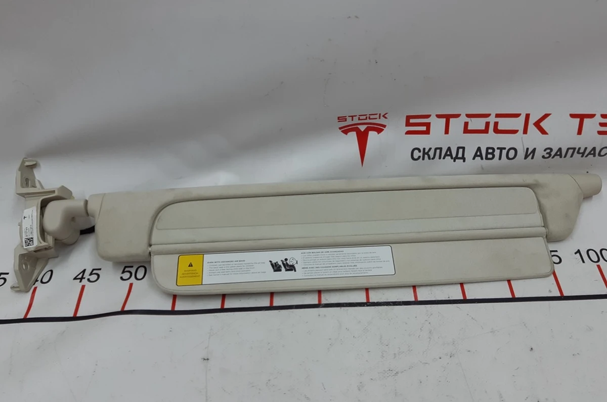 1 Sun visor left USD CRM NA COMMON Tesla model X 1108417-87-D