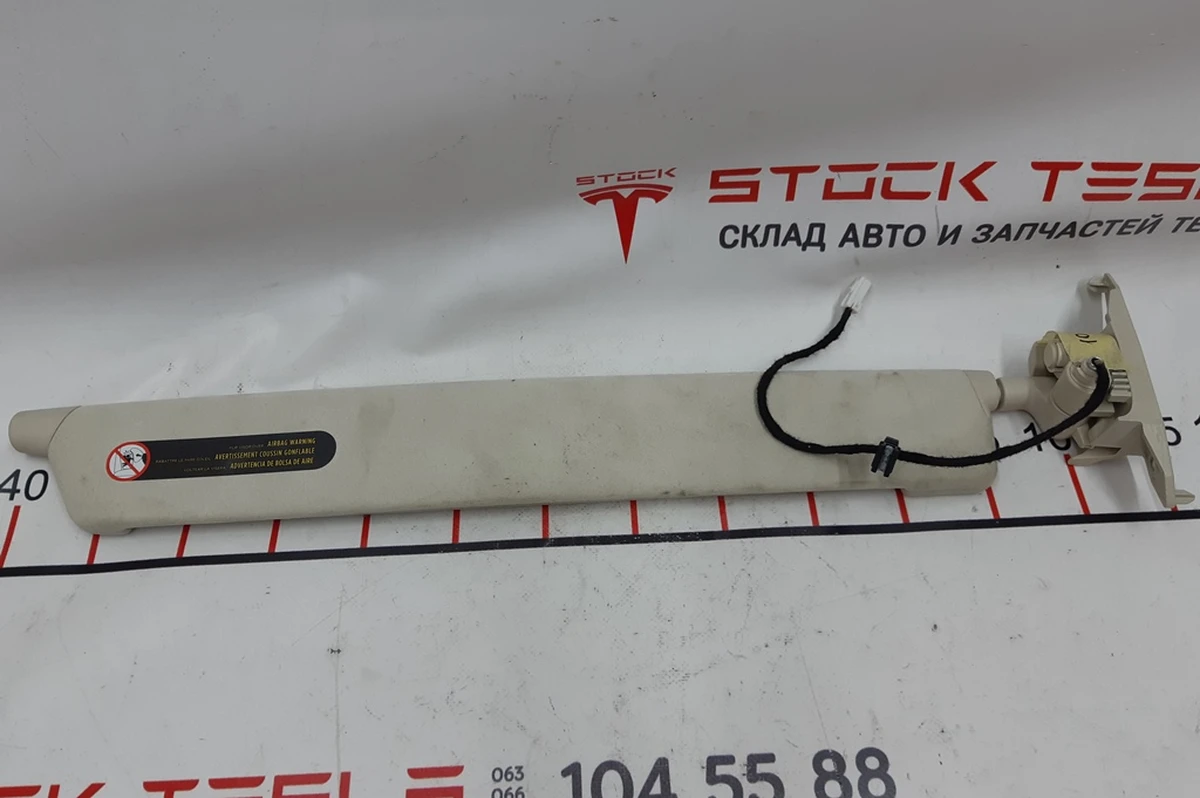 1 Sun visor left USD CRM NA COMMON Tesla model X 1108417-87-D