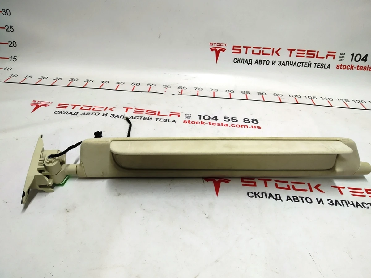 2 Козырёк солнцезащитный правый ALCANTARA FOG US Tesla model X 1108418-87-E