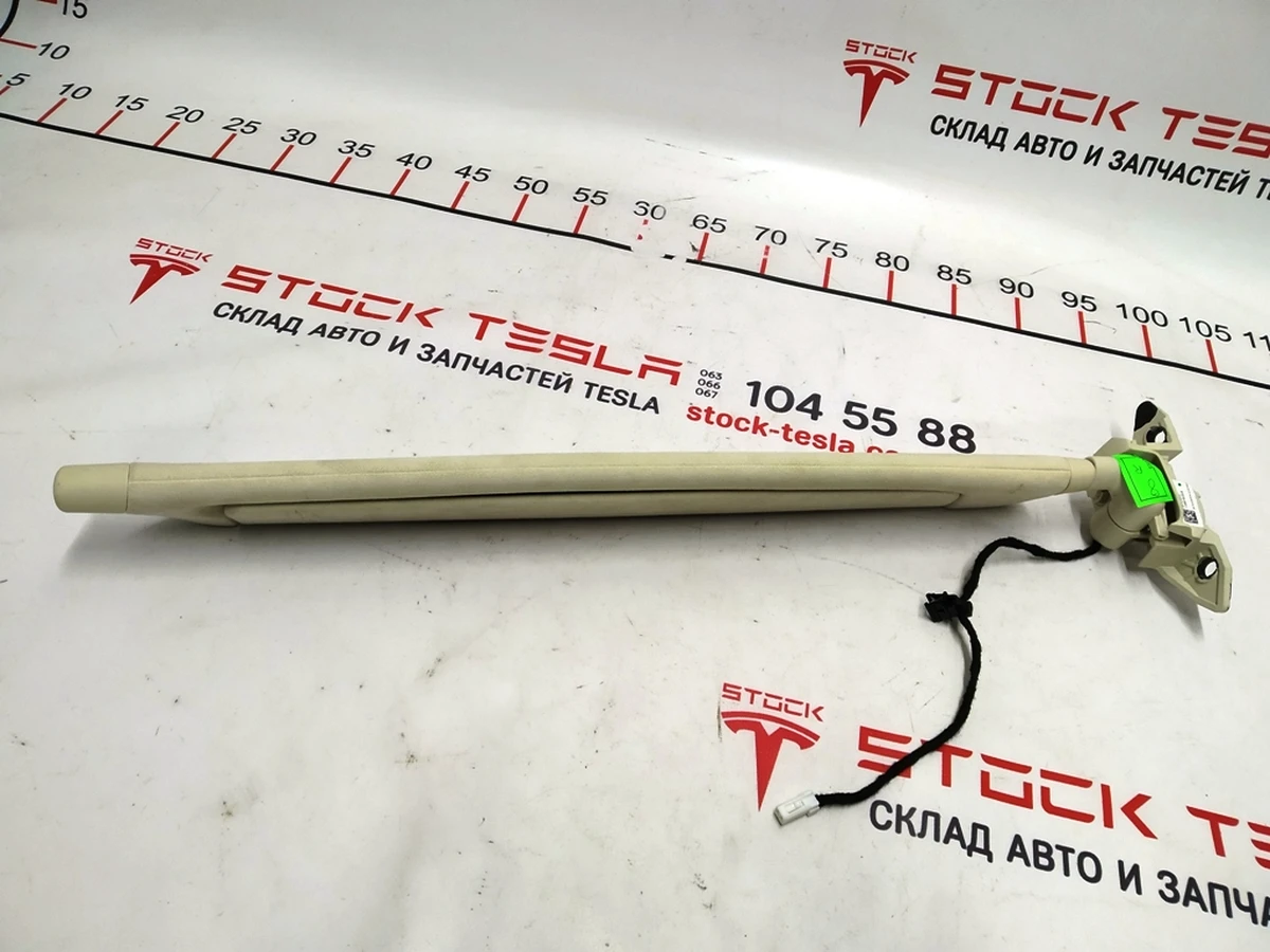 2 Козырёк солнцезащитный правый ALCANTARA FOG US Tesla model X 1108418-87-E