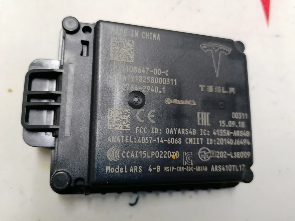 1 Радар автопілота АП 2.5 Tesla model 3 1108647-00-D