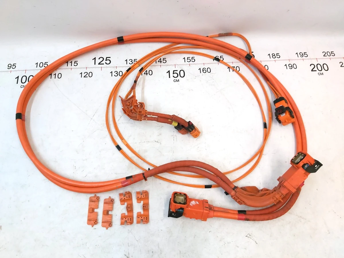 3 HIGH VOLTAGE HARNESS - FRONT DRIVE UNIT complete with brackets  AWD REV03 Tesla Model 3, Model 3 Jan 2024, Model Y, Model Y Feb 2025 1109003-00-D