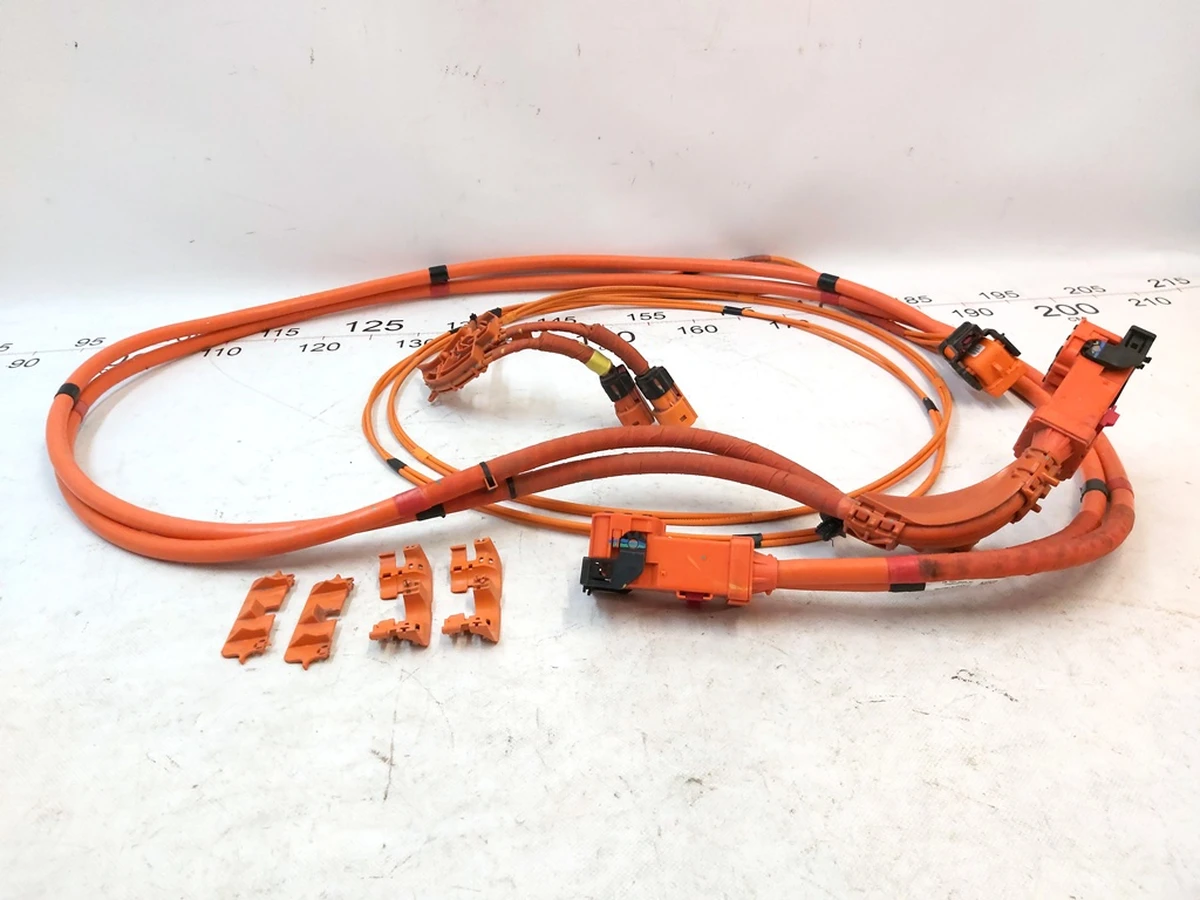 3 HIGH VOLTAGE HARNESS - FRONT DRIVE UNIT complete with brackets  AWD REV03 Tesla Model 3, Model 3 Jan 2024, Model Y, Model Y Feb 2025 1109003-00-D