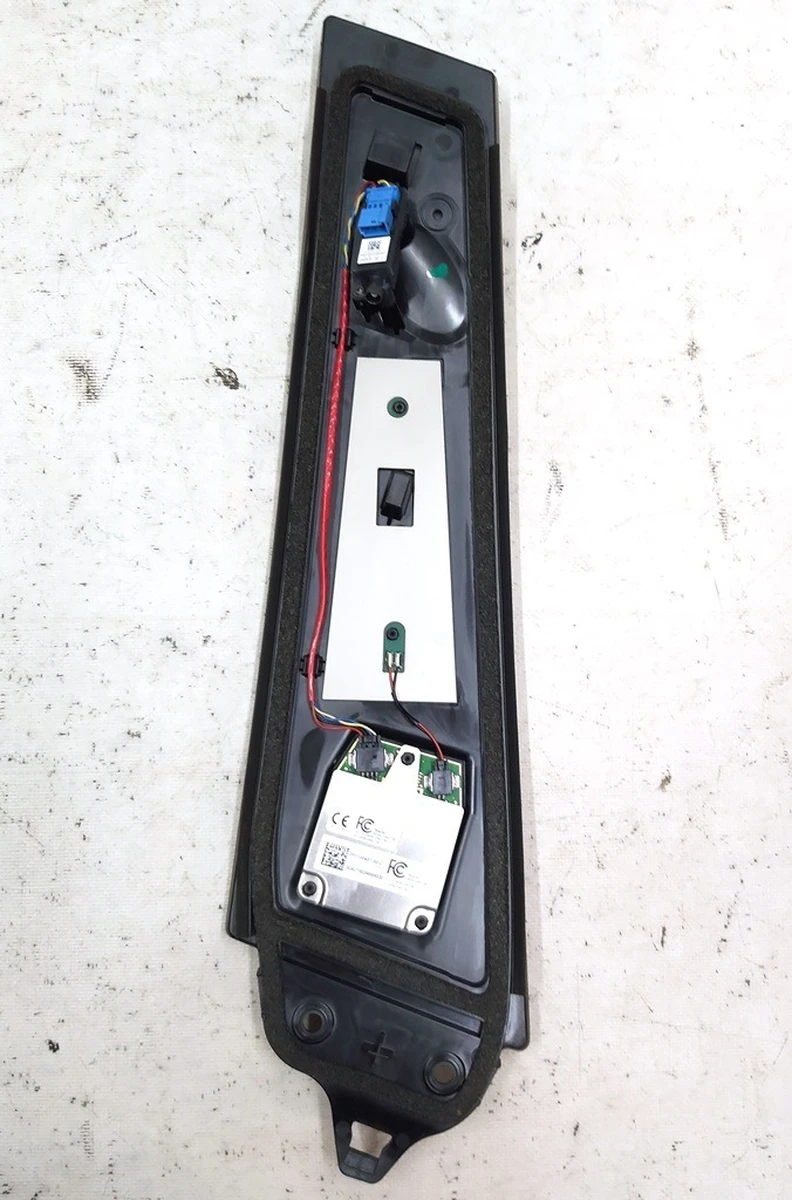6 Накладка стойки B наружная левая (стекло) с камерой Tesla Model 3 1109253-00-G, 1109253-00-J