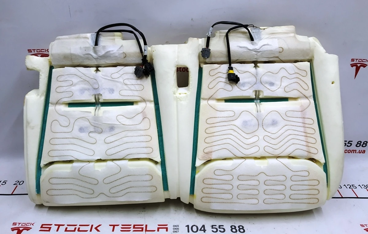 6 2nd Row Left Double Seat Lower Part Foam Assembly with Heating and Presence Sensors Tesla model X 2345607-03-A