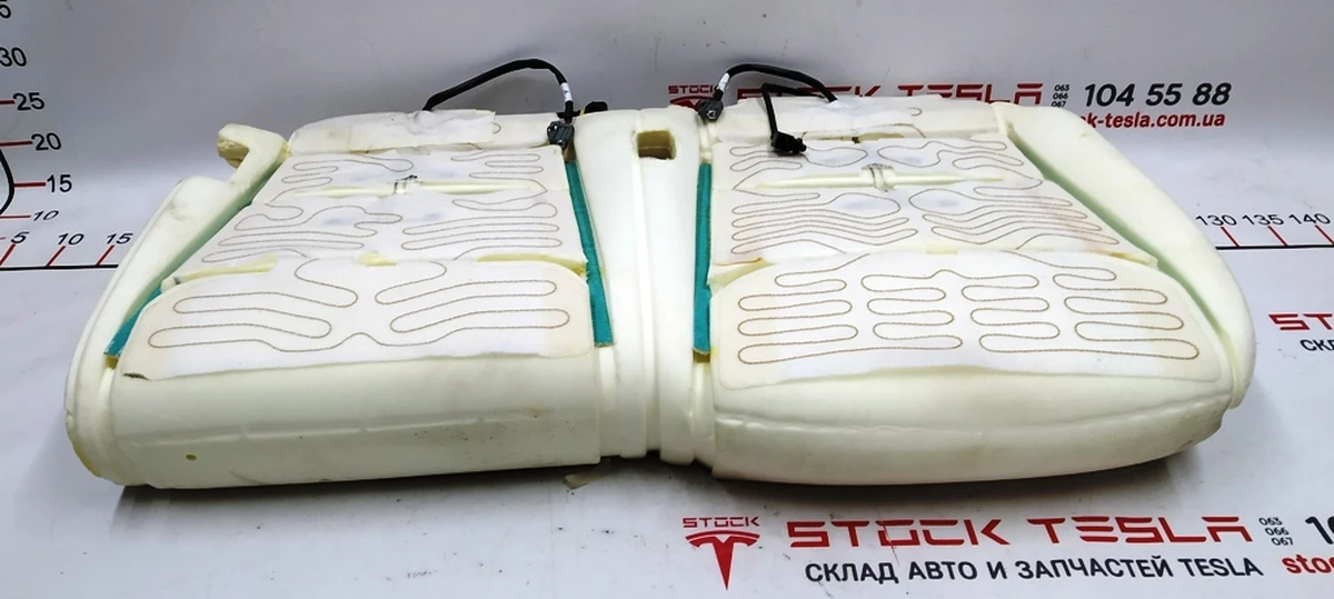 6 2nd Row Left Double Seat Lower Part Foam Assembly with Heating and Presence Sensors Tesla model X 2345607-03-A