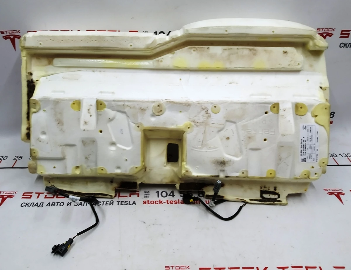 6 2nd Row Left Double Seat Lower Part Foam Assembly with Heating and Presence Sensors Tesla model X 2345607-03-A