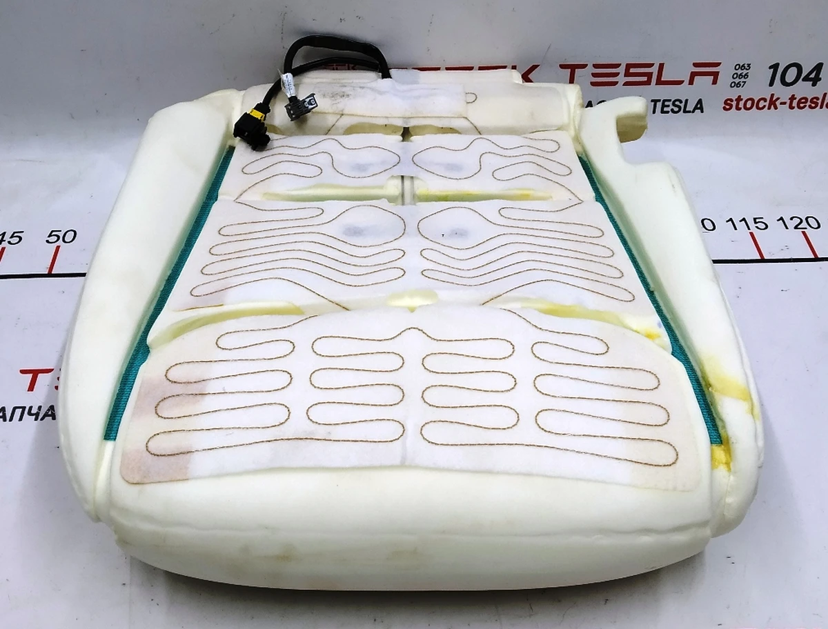 8 2nd Row Single Right Seat Bottom Foam Filler Assembly with Heating and Presence Sensor Tesla model X 2345610-03-A