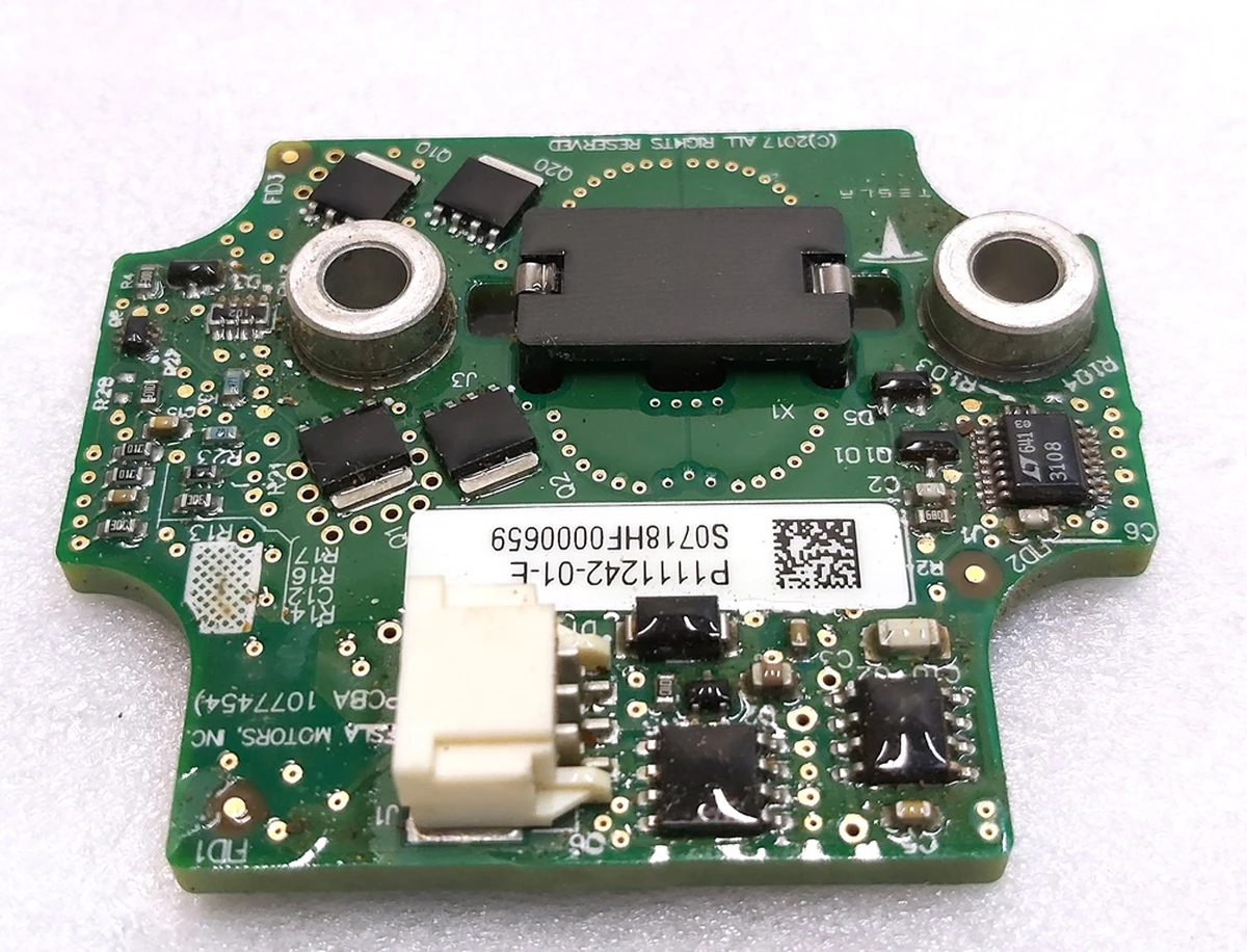 12 Плата пиропатрона основной батареи yellow Tesla Model S REST, Model X 1004635-00-A 1111313-00-E