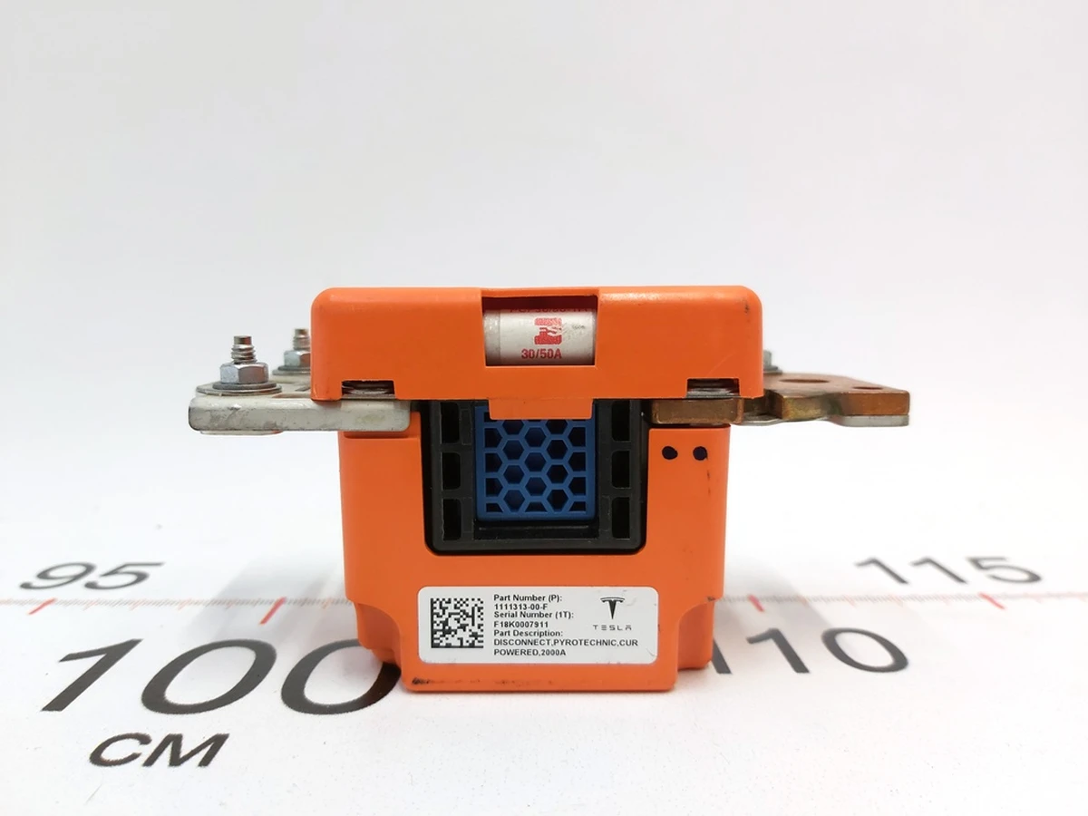 DISCONNECT - PYROTECHNIC - CUR POWERED - 2000A Tesla Model S, Model S REST, Model X 1077177-00-B