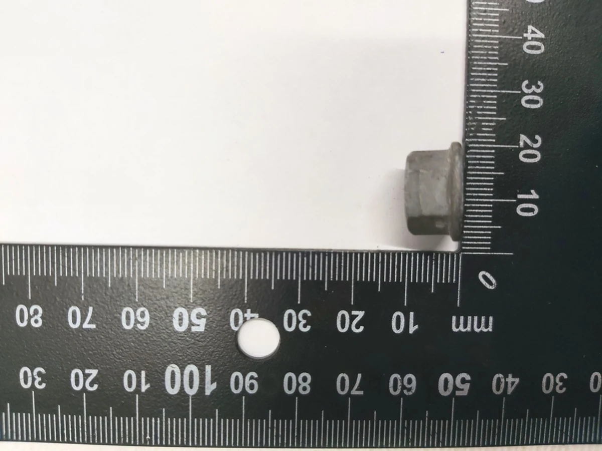 4 Гайка HF,M8-1.25,[10],ZNNI,PTM  Tesla Model 3, Model Y 1111537-00-A