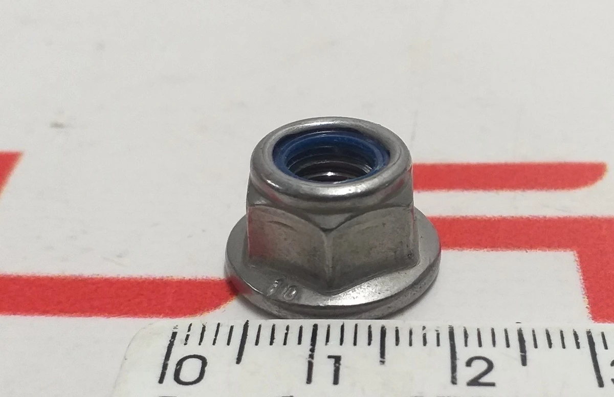 6 Гайка HF M8-1.25[10]ZNNI PTP Tesla model 3,  model Y 1111541-00-A