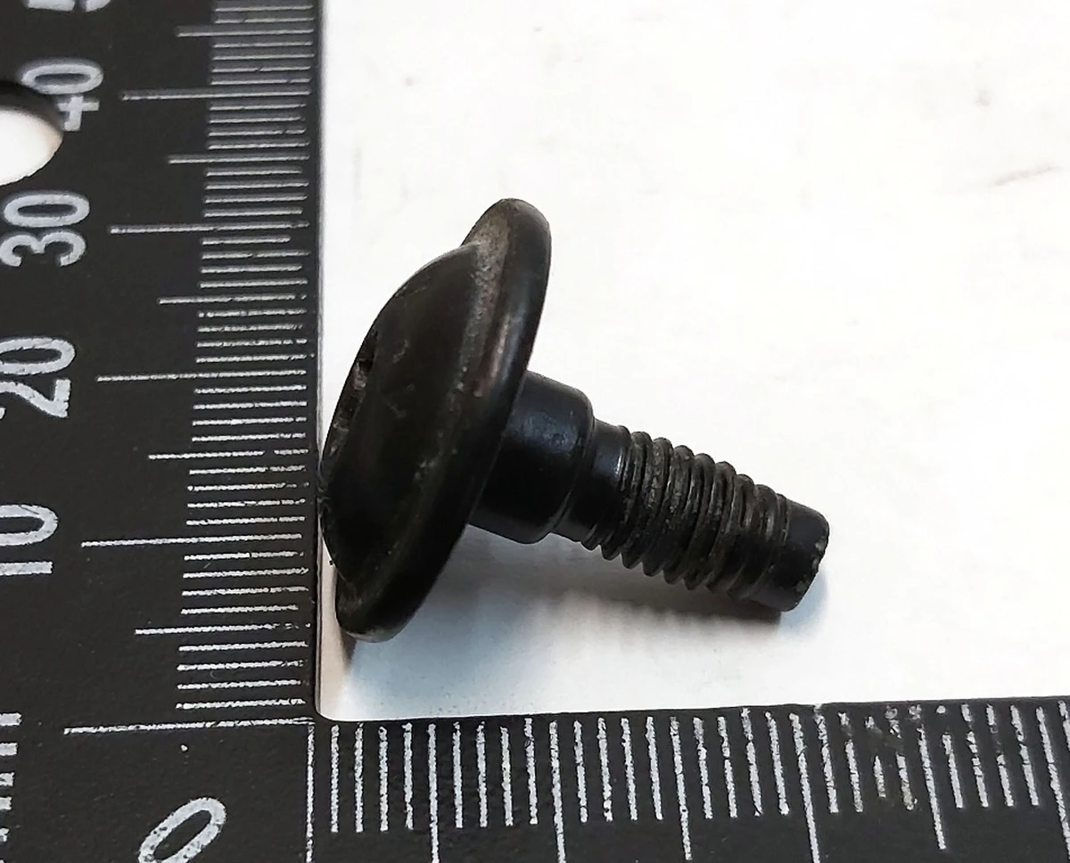 2 BOLT,PF,SHL[5X7]M6X17,[109],ZNNI,BLK,MAT Tesla model X 1112242-00-A