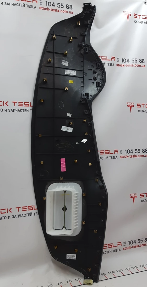 5 Панель торпеди (чорна шкіра штучна) PUR/PUR BLK Tesla model X 1054145-10-E