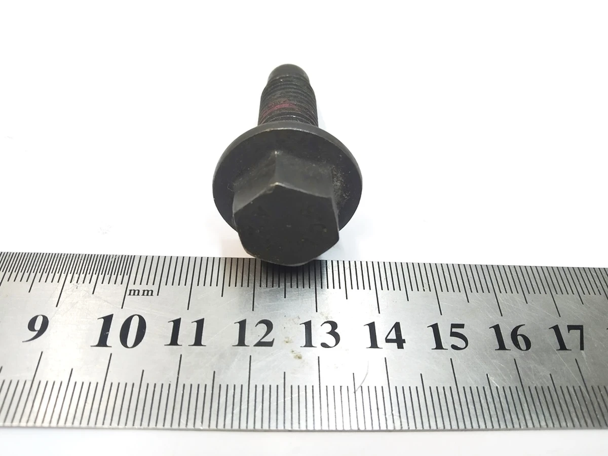 6 Болт замка ременя безпеки 2-го ряду HF,M12X40,STL[109],ZN,ADH,MAT Tesla Model 3, Model 3 Jan 2024 1117252-00-A