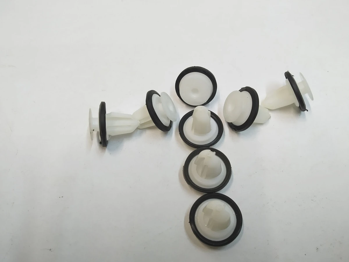 5 TRIM CLIP,8.5MM,0.7-1.6,RING,SEAL,POM white Tesla Model 3, Model Y 1117701-00-A