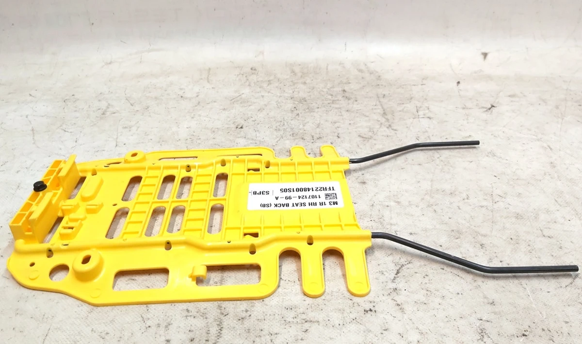 5 1ST ROW POWER LUMBAR SEATBACK ASSEMBLY Tesla model 3, model Y 1118494-00-J