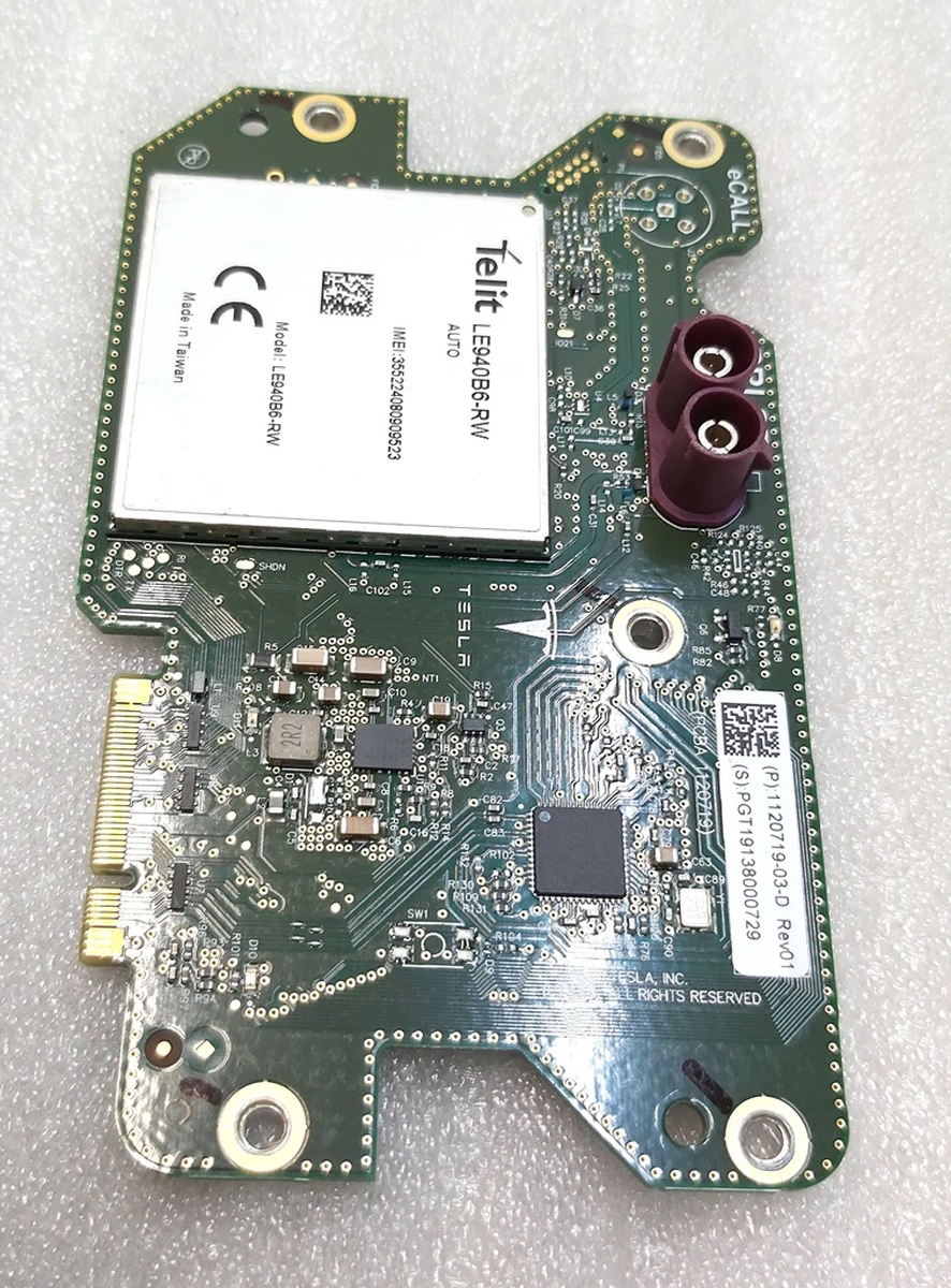 Модем NA (LTE) REV01 Tesla model 3 1120719-01-D