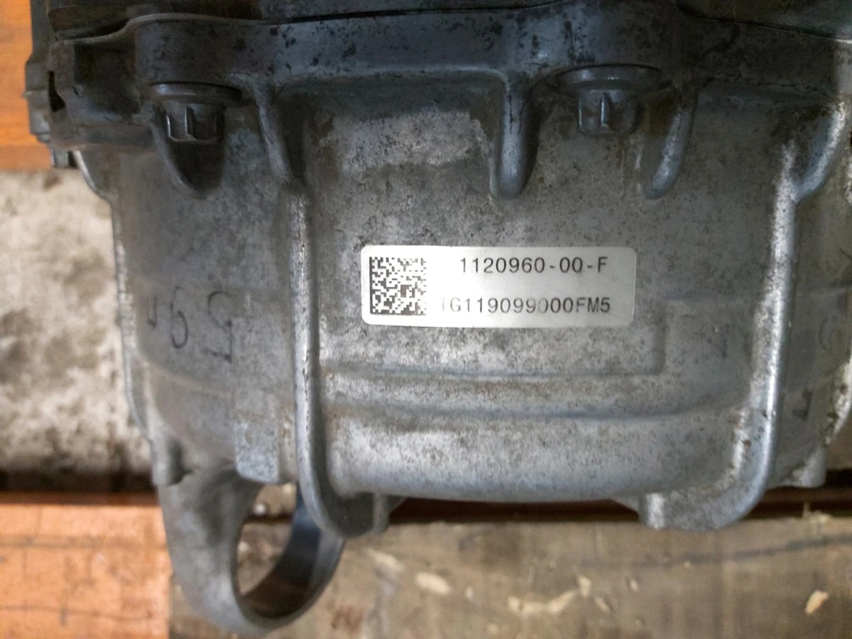 1 Мотор передний без инвертора,теплообменника,маслянных фильтр,насоса, штуцеров,сайлентблоков Tesla model 3, model Y 1120960-00-F