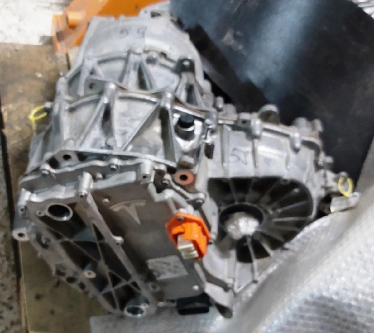 1 Мотор задній 3DU MOSFET, GLOBAL без теплообмінника, інвертора, масляного фільтра, насоса, штуцерів, резолверу Tesla Model 3, Model Y 1120990-00-H