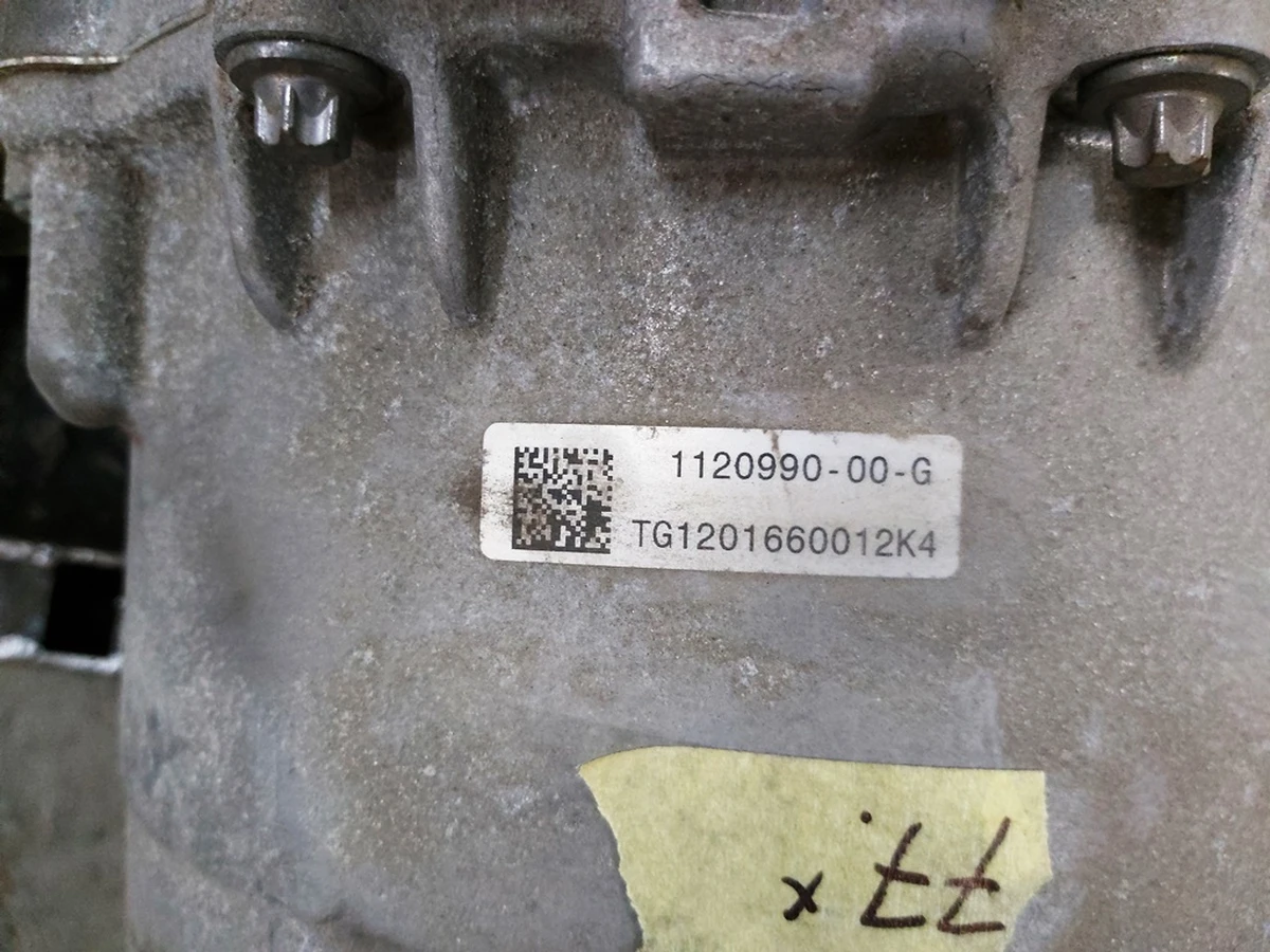 1 Мотор задний 3DU LOW CURRENT без теплообменника,масляных фильтра,насоса,штуцеров Tesla Model 3, Model Y 1120990-00-J