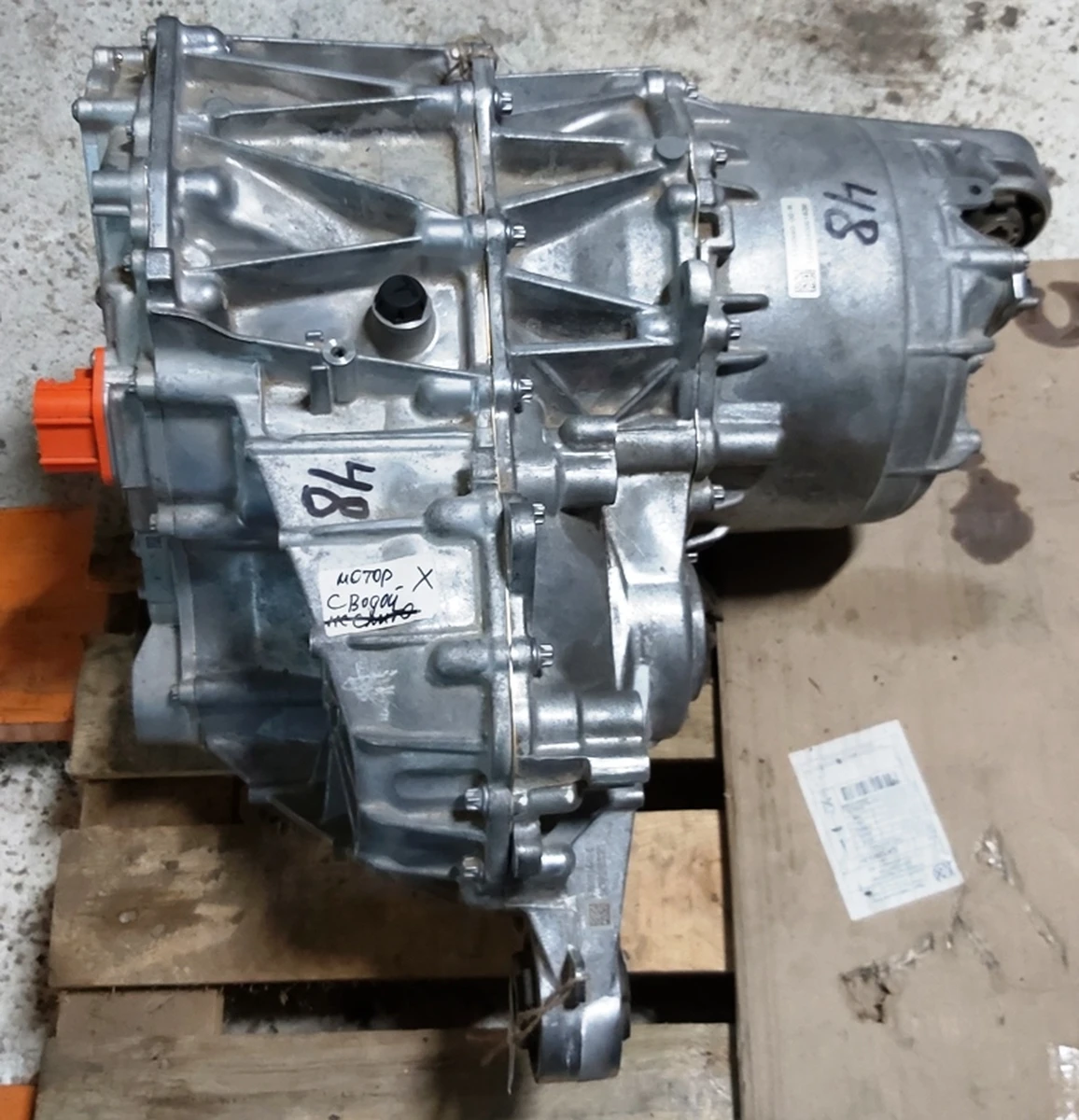 1 ASY,M3,REAR,MOSFET-LC,GLOBAL without heat exchanger, oil filter and pump, inverter fittings with damage Tesla model 3, model Y 1120990-00-H