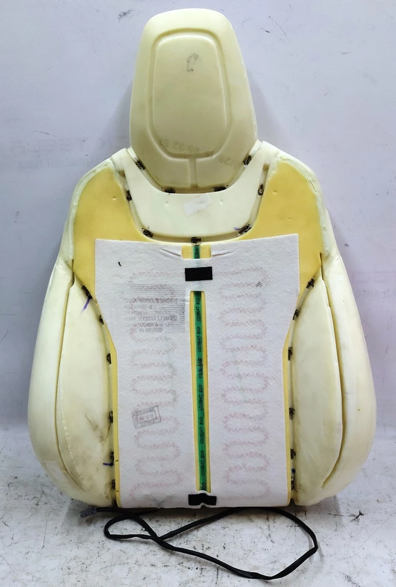 2 Пінний наповнювач спинки пасажирського сидіння з підігрівом GEN1 Tesla model S 1058006-02-B 2 Пінний наповнювач спинки пасажирського сидіння з підігрівом GEN1 Tesla model S 1058006-02-B