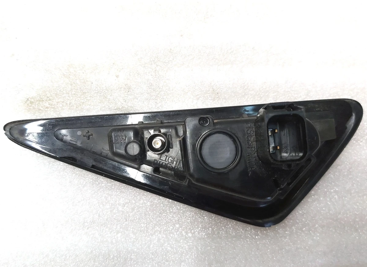 6 Lamp assembly - side repeater camera - LH BLACK Tesla model X, model Y 1125106-50-G