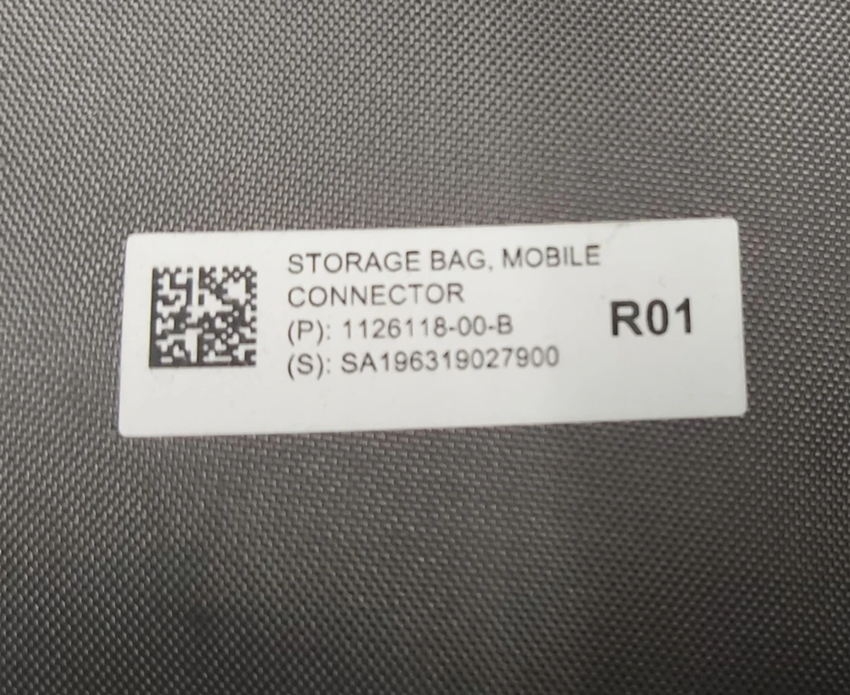 STORAGE BAG - MOBILE CONNECTOR TESLA Tesla all models 1126118-00-B