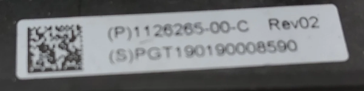 Кронштейн кріплення камери TRIPLE з датчиком температури лобового скла (в зборі) Tesla model 3 1086333-00-F, 1110860-00-D, 1126265-00-C