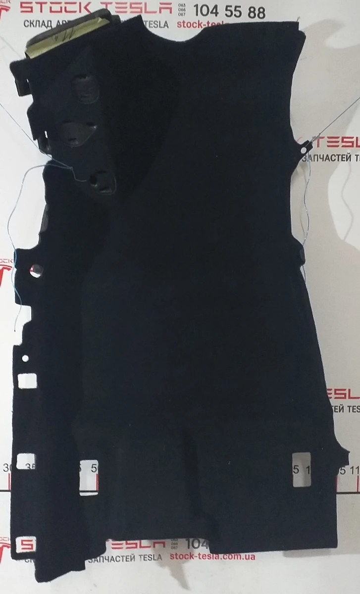 1 Ковровое покрытие салона переднее левое в сборе Tesla model 3 1127267-99-F