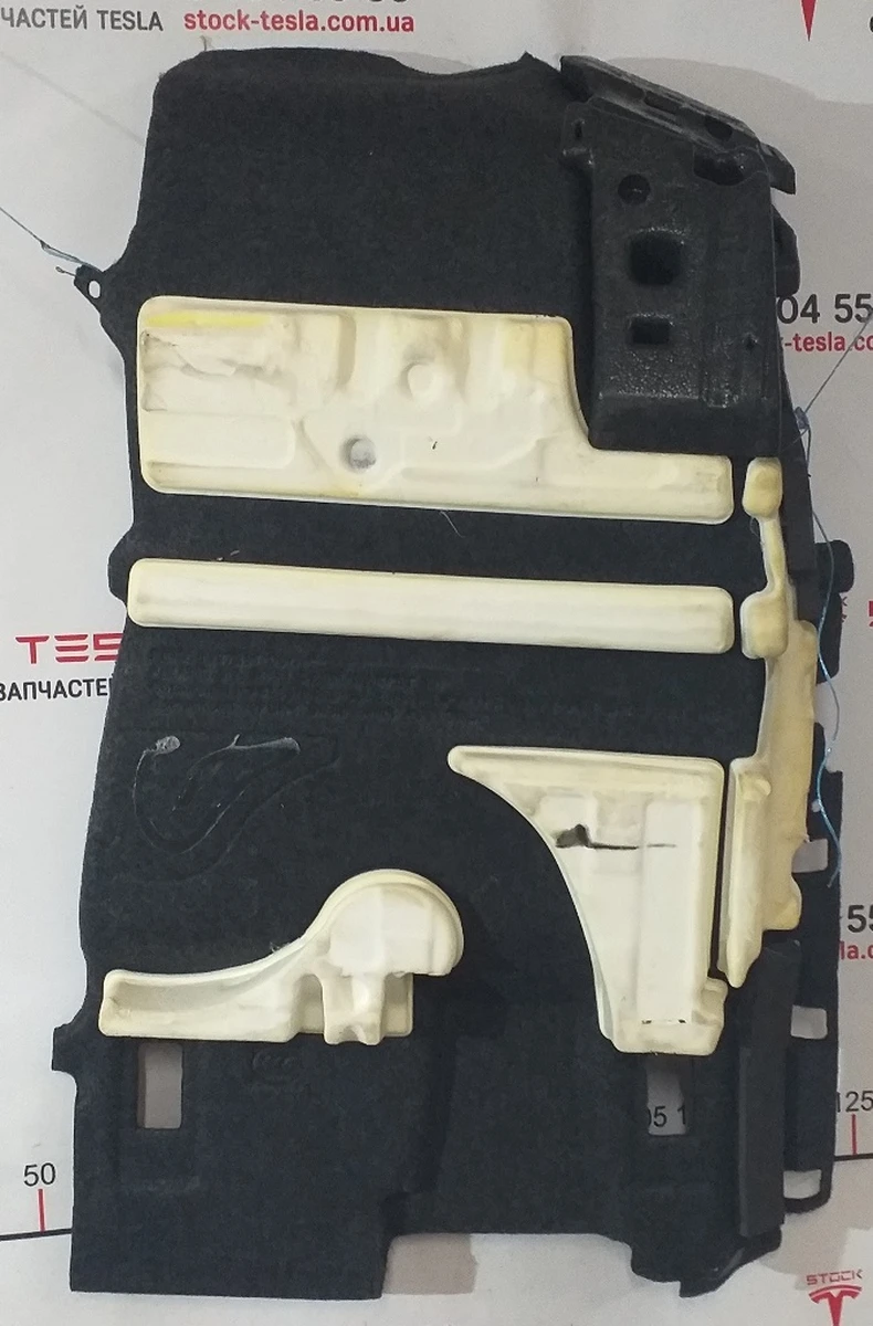 1 Ковровое покрытие салона переднее левое в сборе Tesla model 3 1127267-99-F