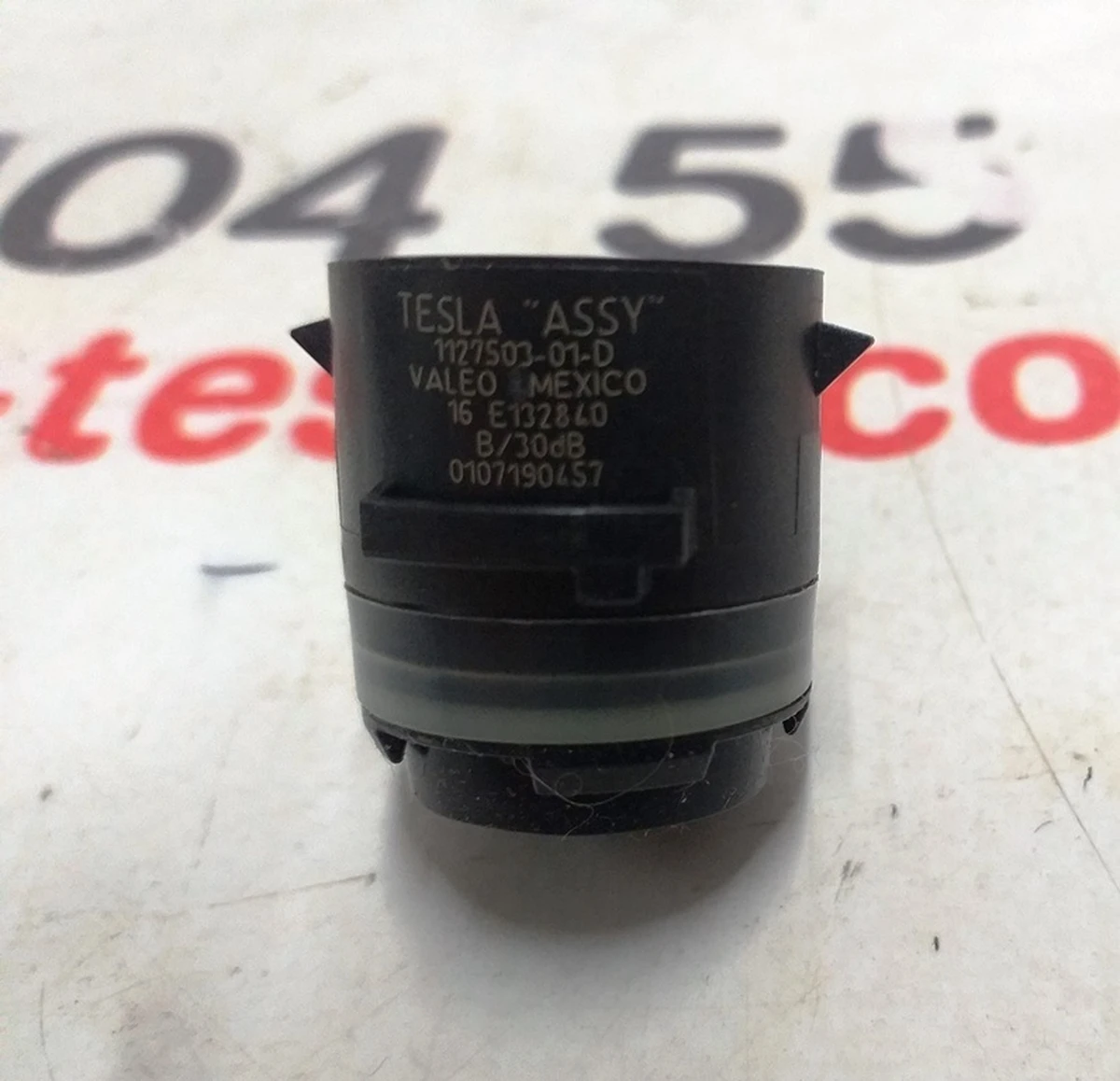 2 Parktronic sensor AP2.0 2.5 3.0 with ring NEW Tesla model S REST X 3 Y 1127503-01-D