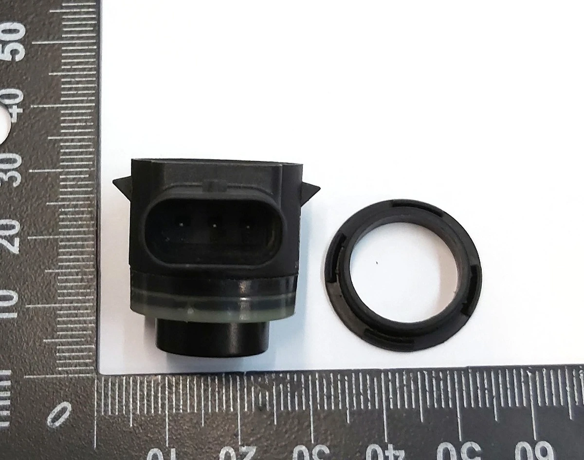 13 Заглушка (муляж) датчика парктроніка АП1.0 2.0 PMNG з кільцем Tesla all models 1127503-12-C