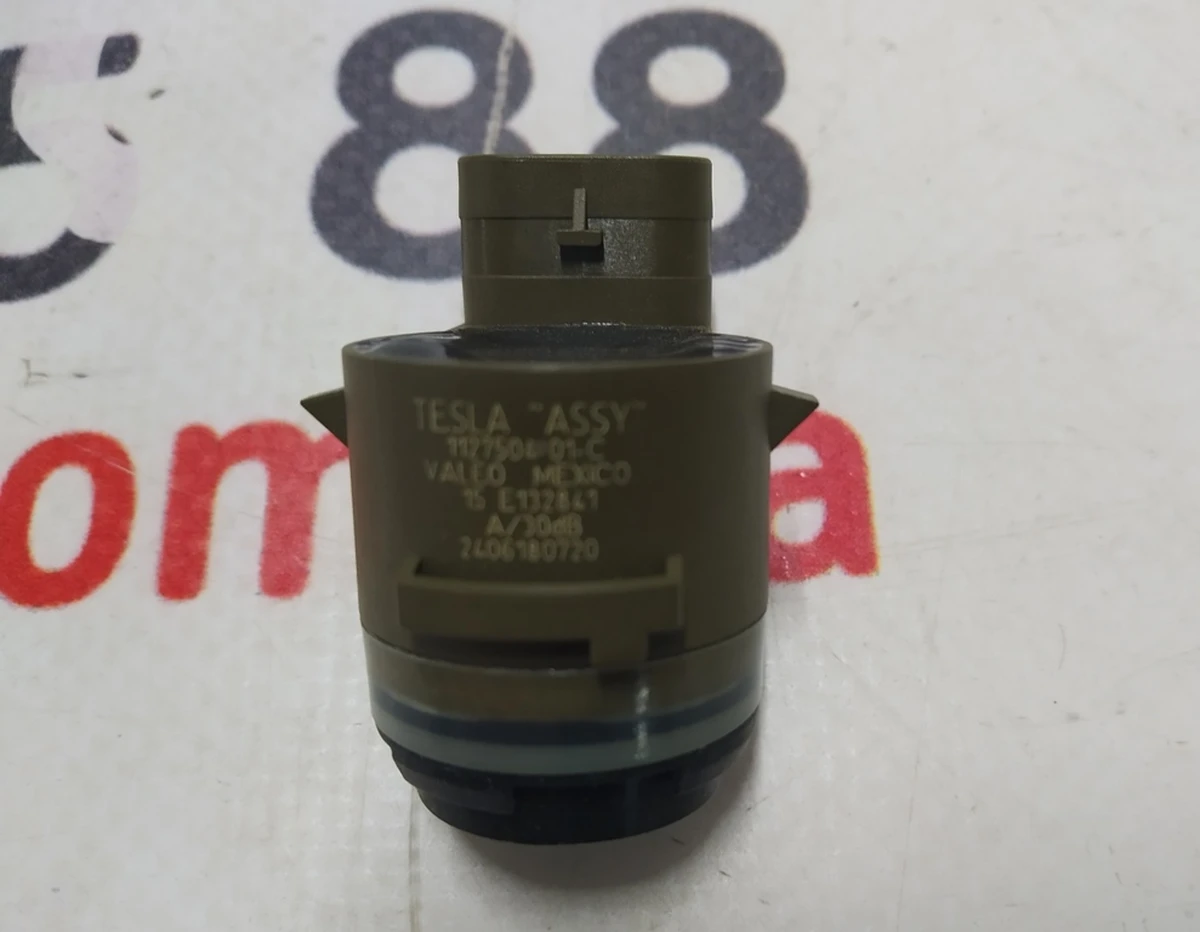 Датчик парктроника АП2.0 2.5 3.0 с кольцом NEW Tesla model S REST X 1127504-01-D