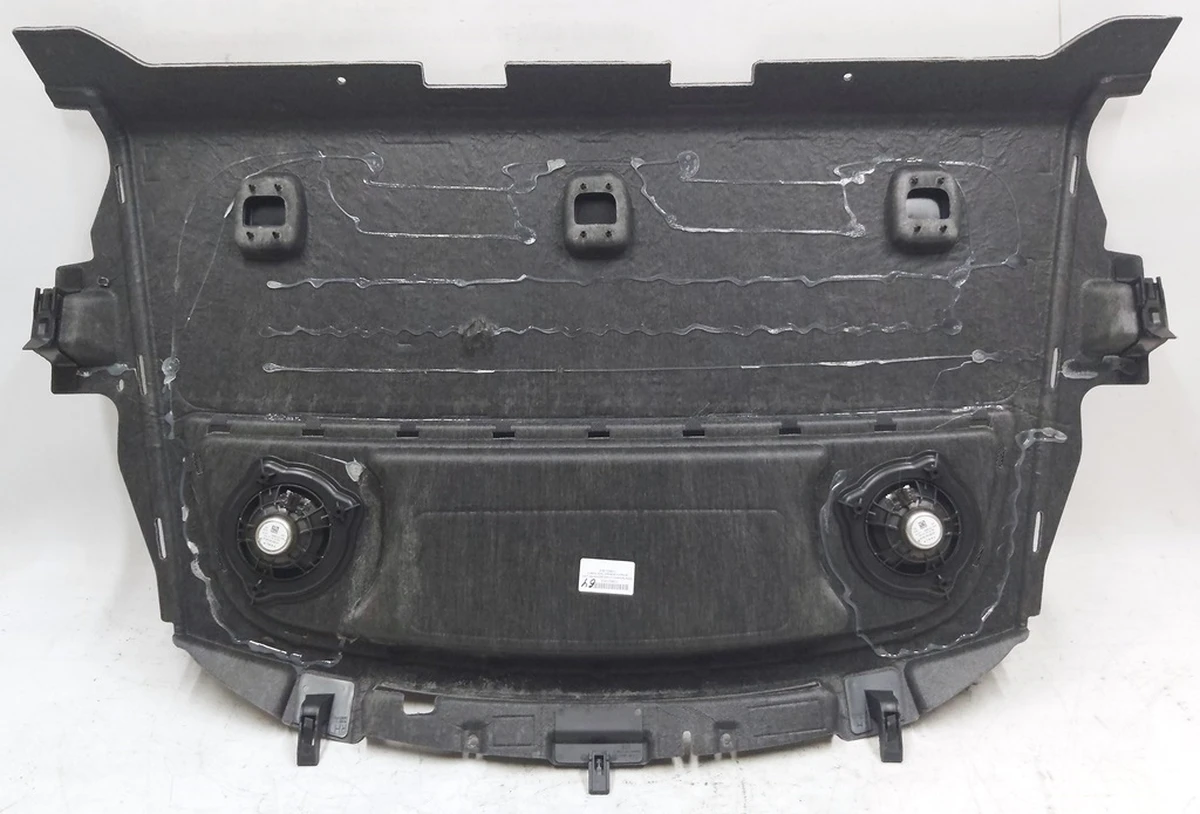 3 Luggage compartment upper shelf without stop lamp and wiring Tesla model 3 1128021-00-E